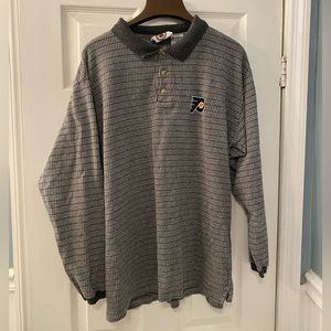 Philadelphia Flyers Long sleeve Polo size L